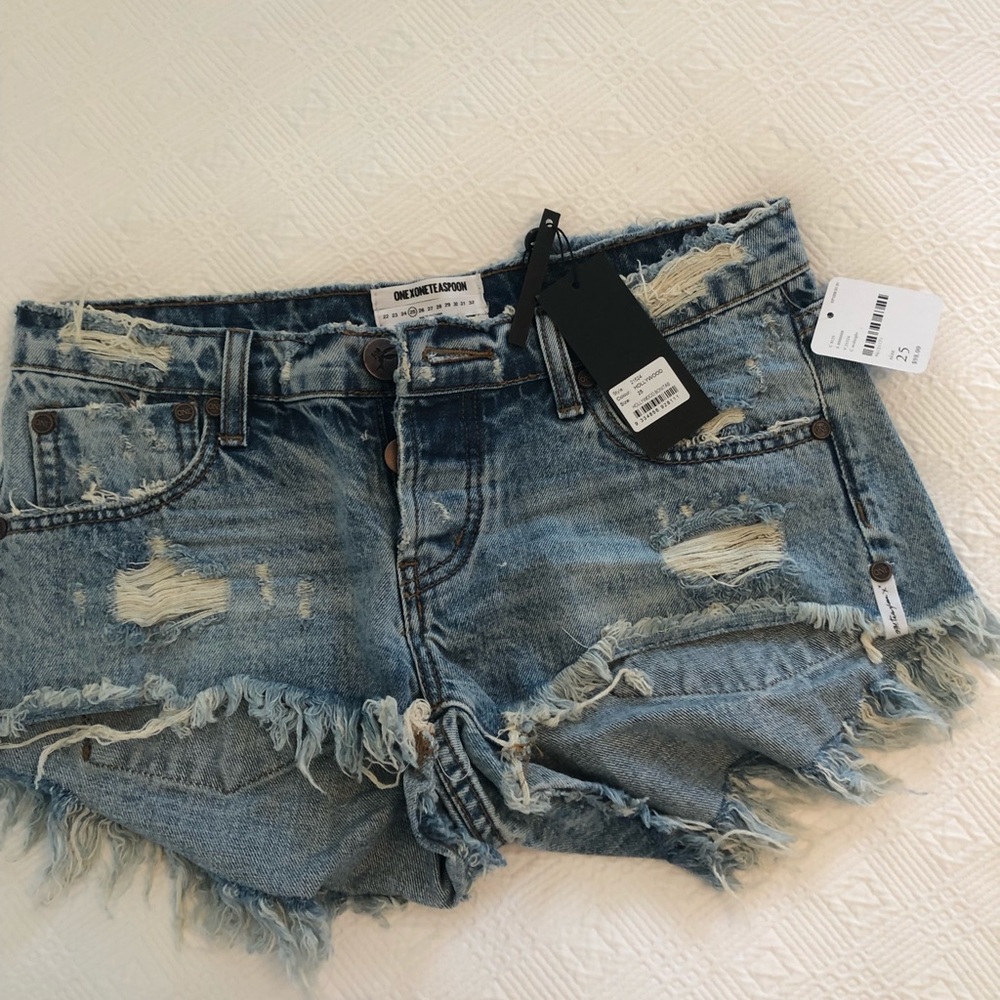 One teaspoon denim shorts